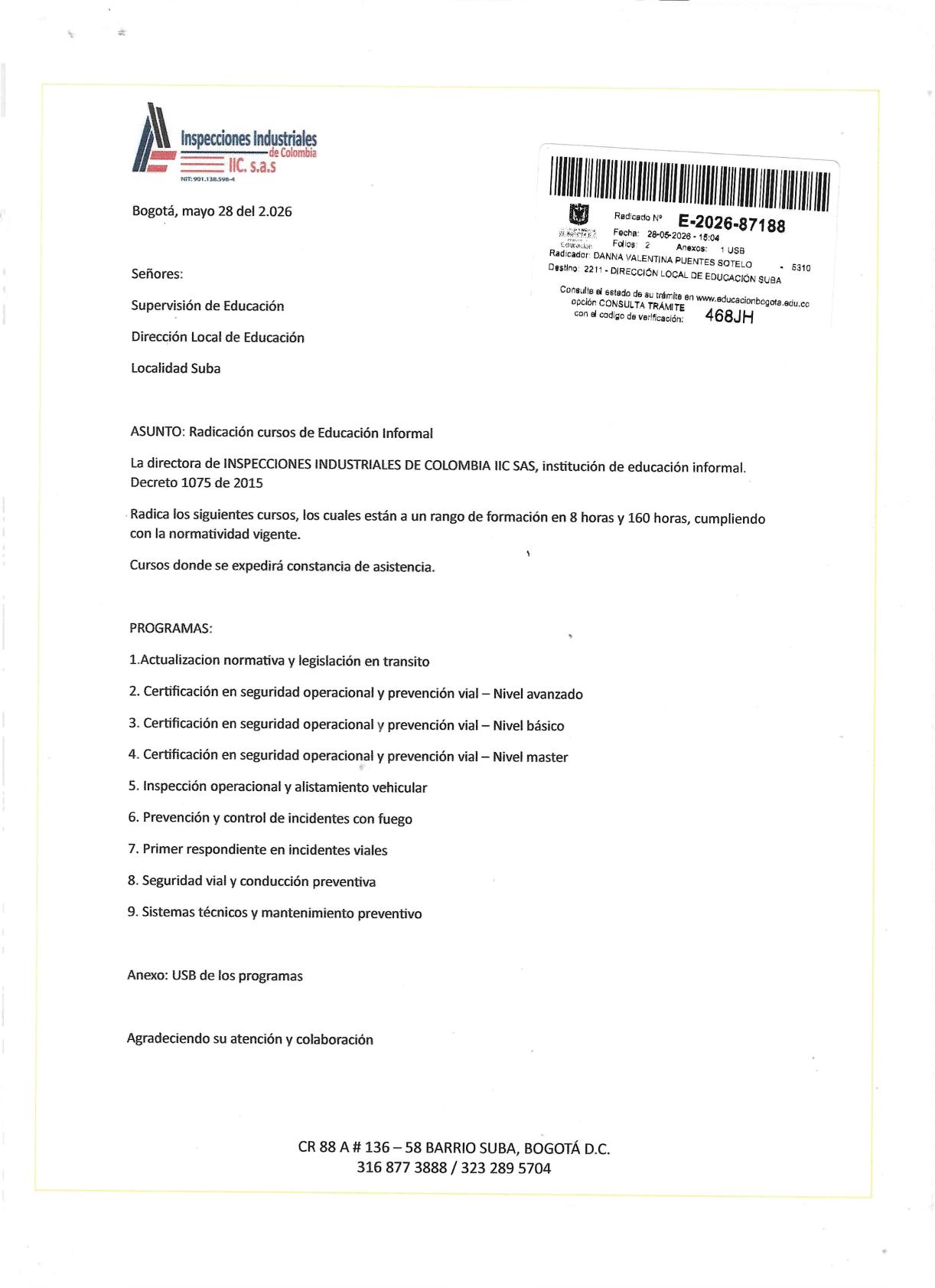 Certificación 1