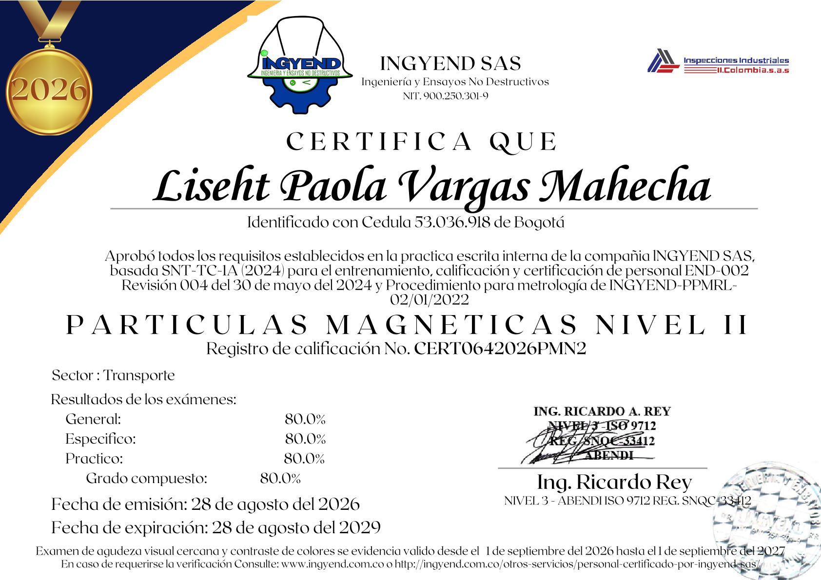Certificación 1