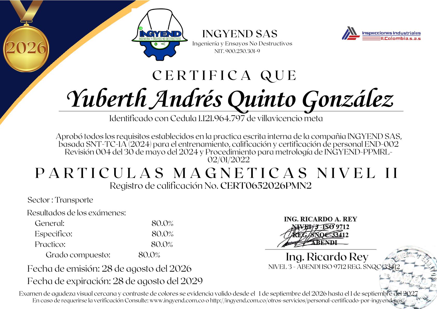 Certificación 1