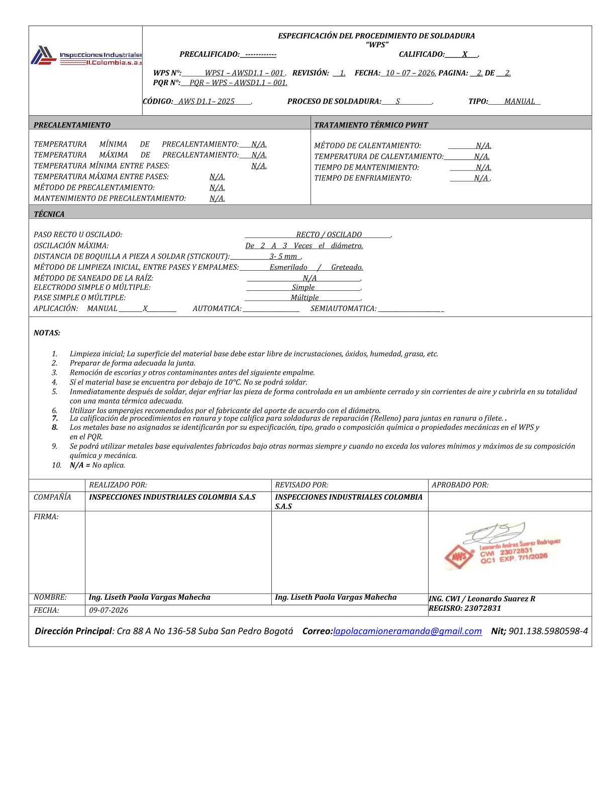 Certificación 1
